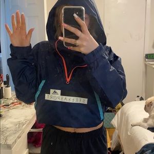 adidas rain crop top